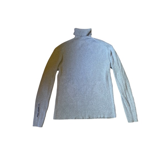 Polo Jeans Co. Ralph Lauren Turtleneck Sweater Ribbed Knit Top - Picture 5 of 5